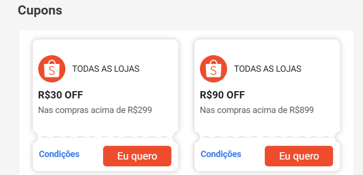Cupom https://s.shopee.com.br/8fO6qUSWBk