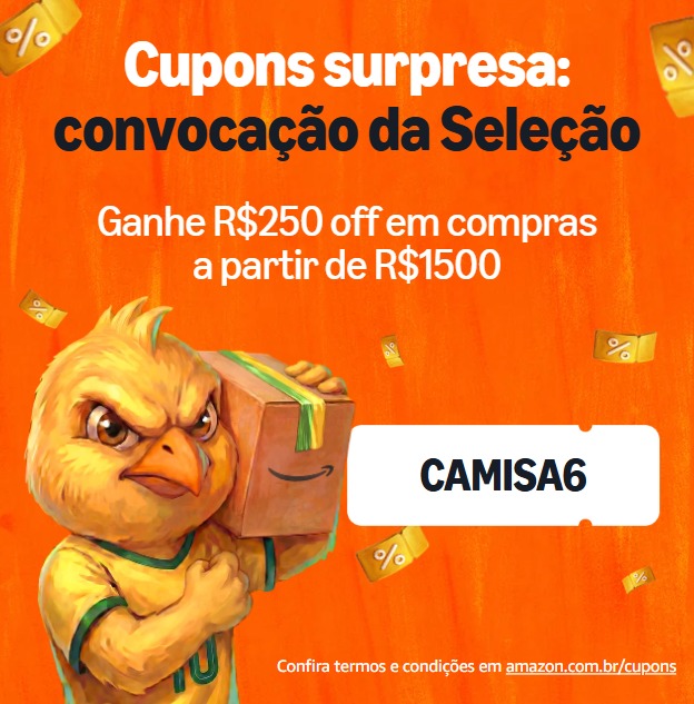 Cupom CAMISA6