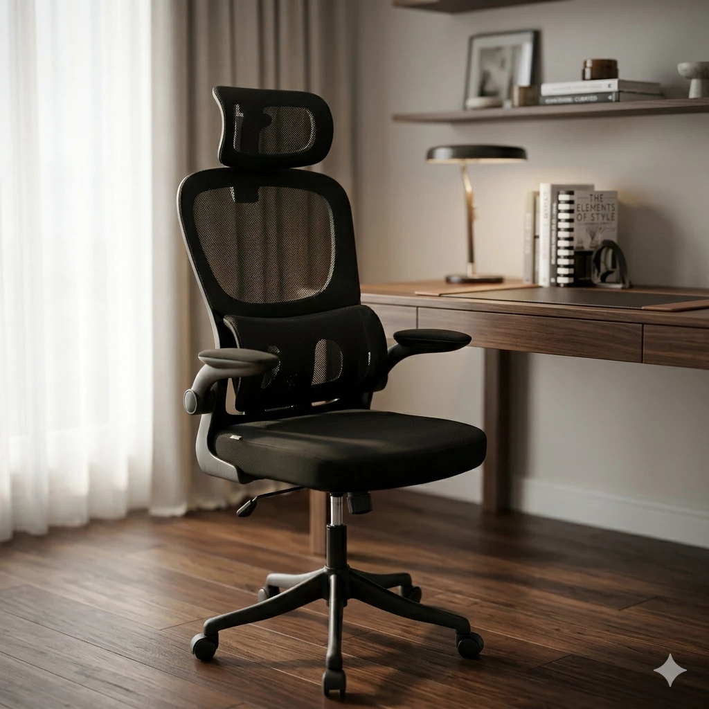 Cadeira Escritorio Giratoria Ergonomica Branca Preta Cinza Confortável Ajustável Lombar Profissional