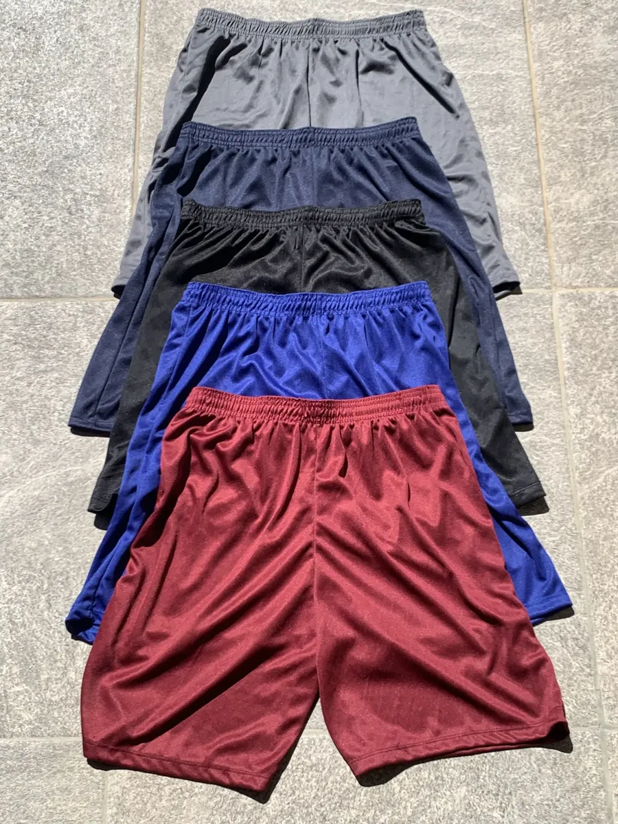 Kit 5 Shorts Masculino Sport Academia Futebol Cor Aleatório