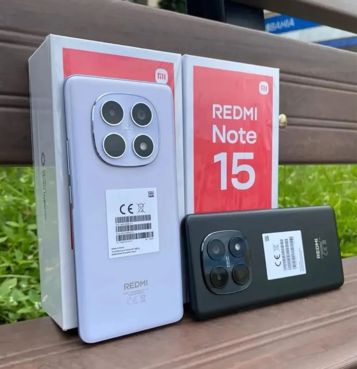 Smartphone Xiaomi Redmi Note 15 Preto 8GB RAM 256GB ROM (2510DRA23L)