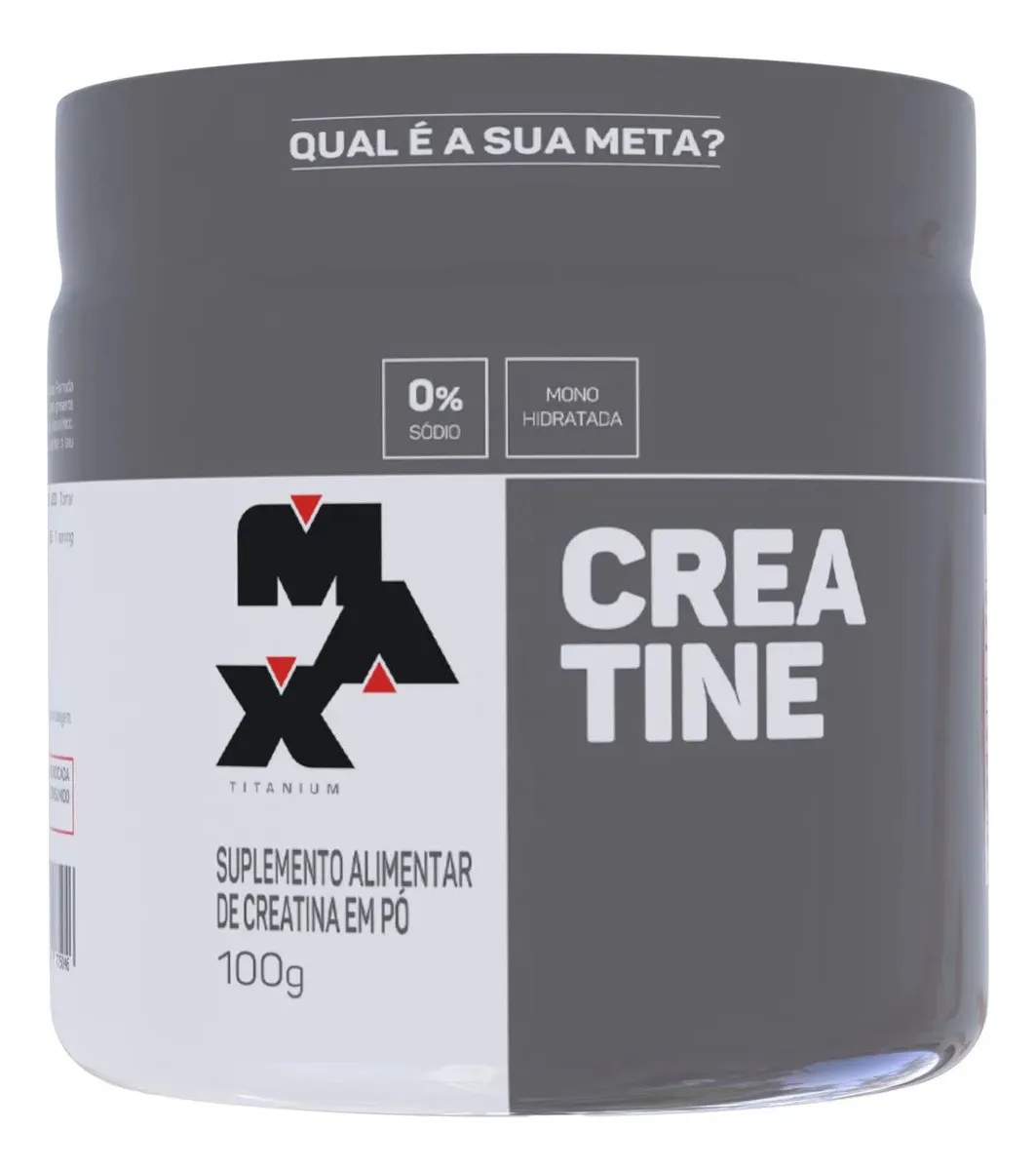 Creatina Max Titanium Creatine Monohidratada 100g