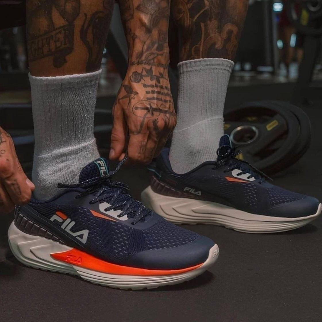 Tênis Fila Diffusion Masculino Original Corrida Confortável