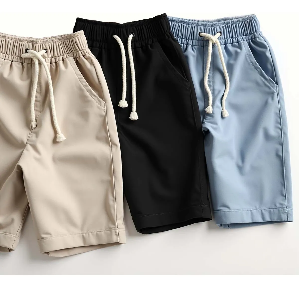 Kit 3 Short Masculino Linho