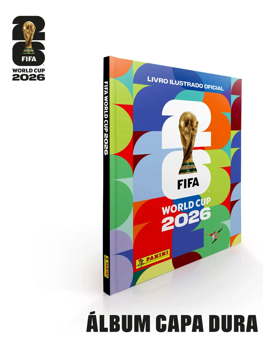Copa Do Mundo 2026 - Álbum Capa Dura - FIFA WorldCup 2026