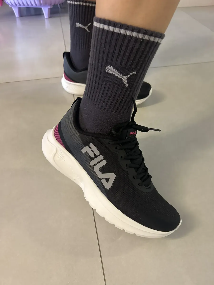 Tênis Fila Vector Feminino Esportivo Leve Conforto Diário