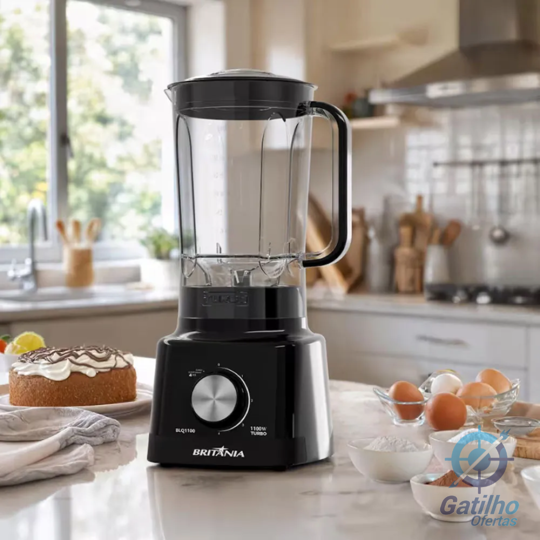 Liquidificador Britânia Blq1100 1100w Preto