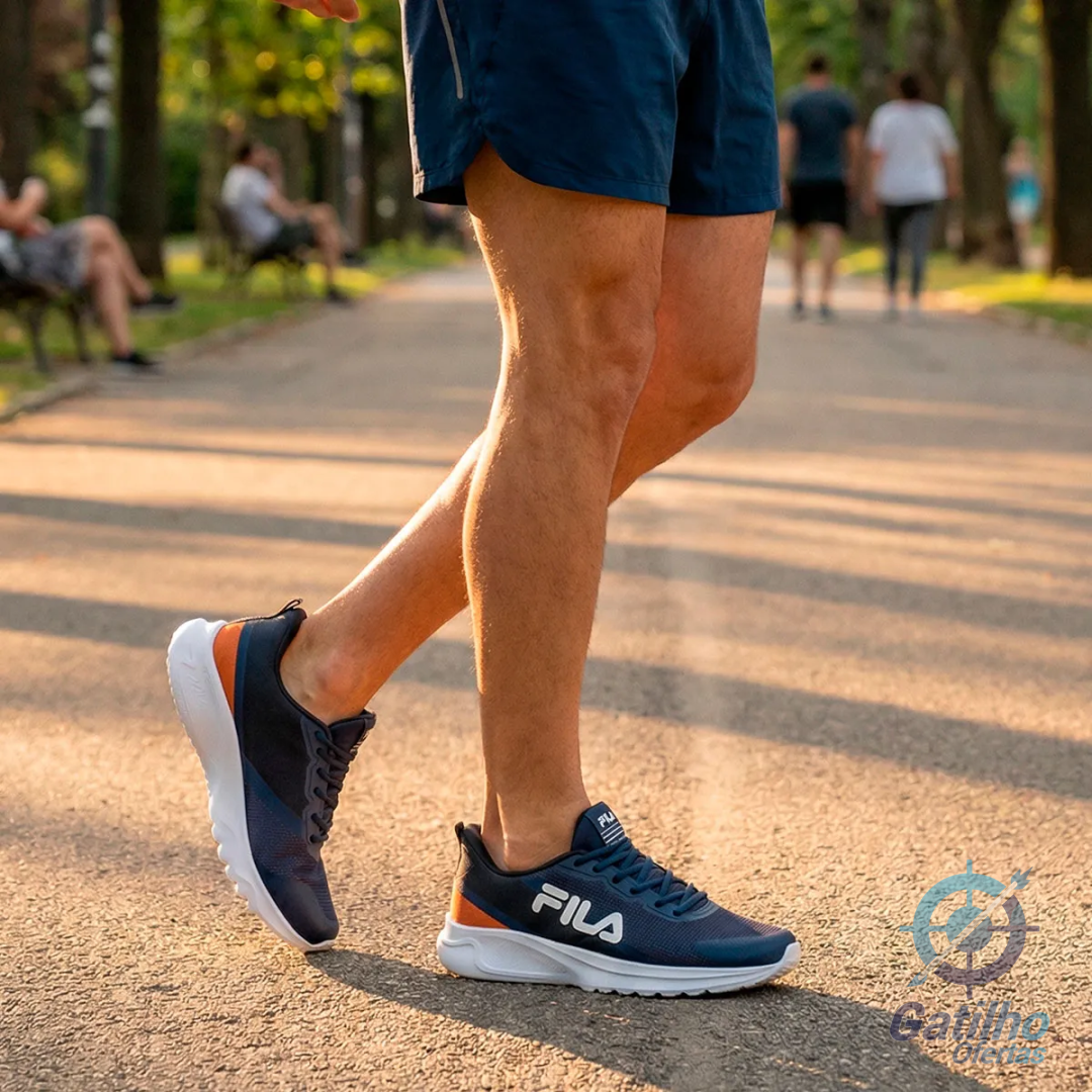 Tênis Fila Vector Masculino Confortável Estilo Esportivo