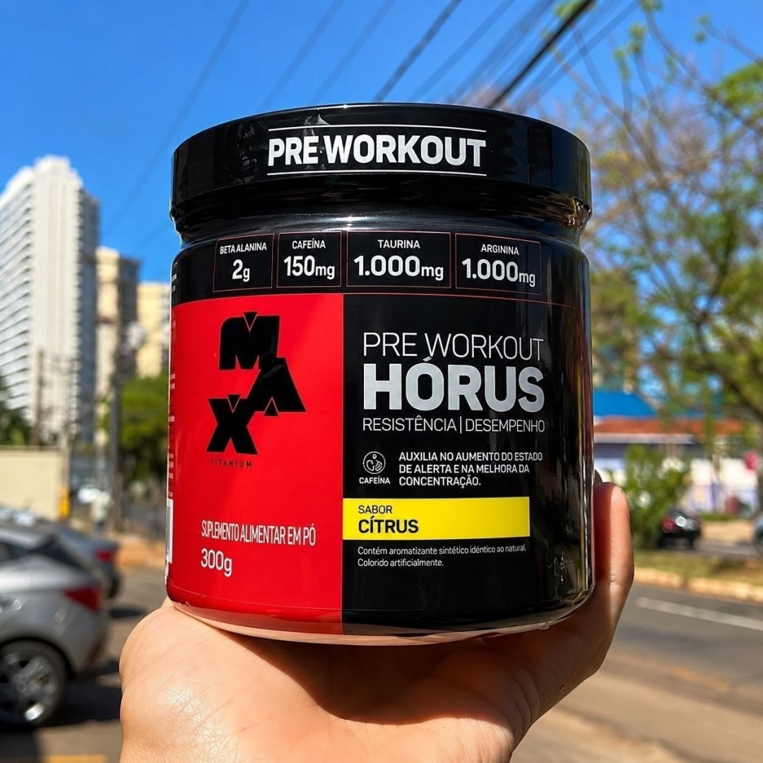 Pré Treino 300g Hórus Max Titanium