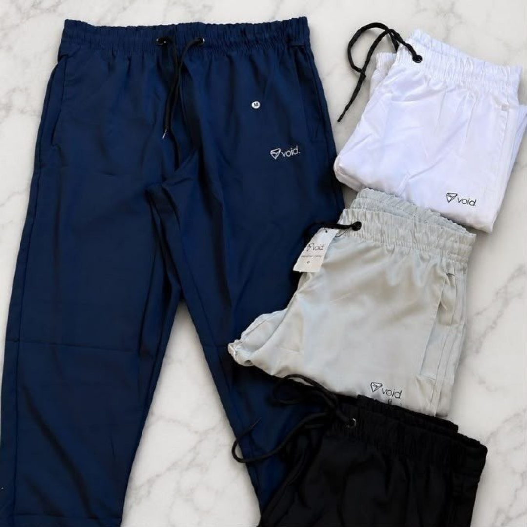 Kit com 3 Calças Jogger Tactel com Elastano
