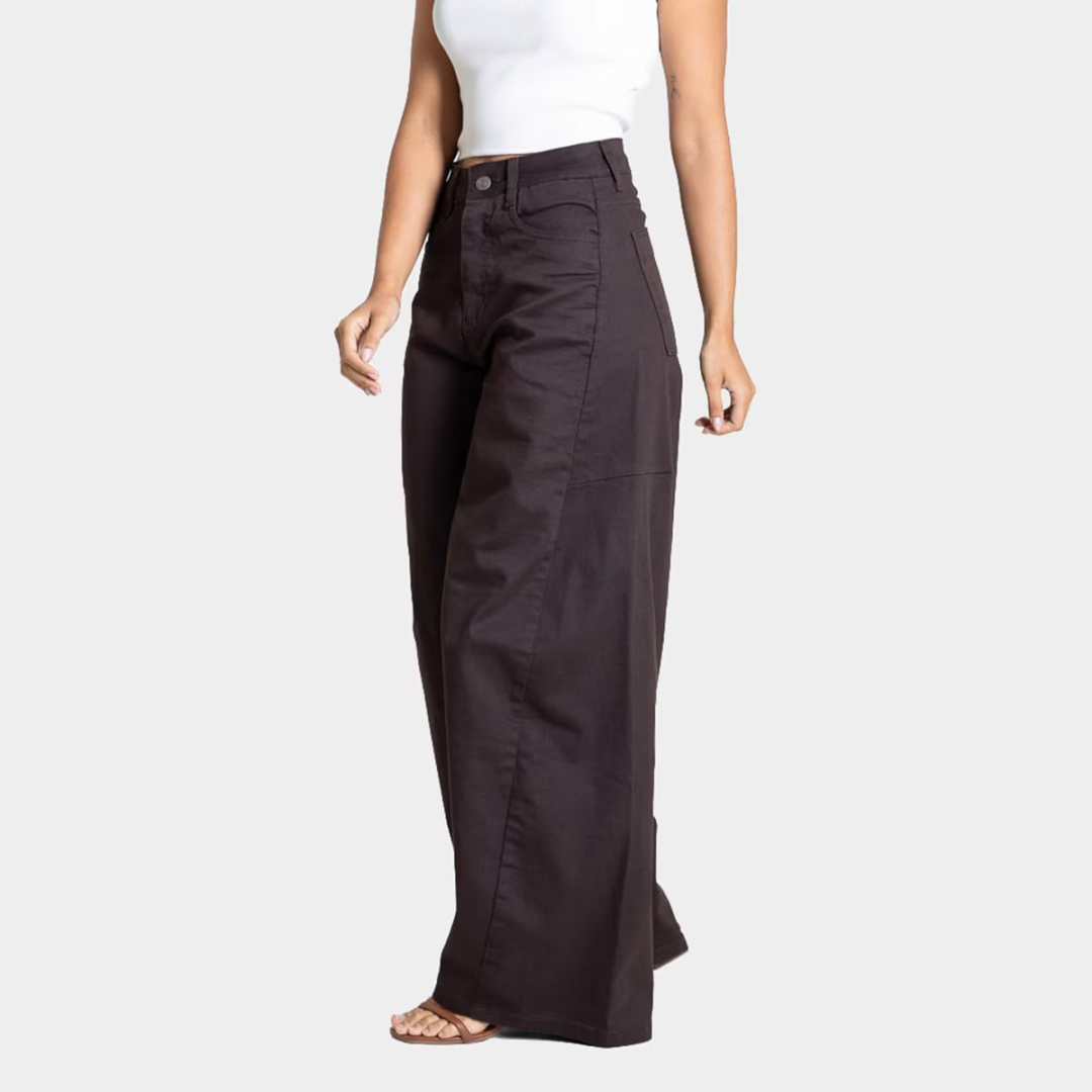 Calça Sarja Sawary Balloon Feminina