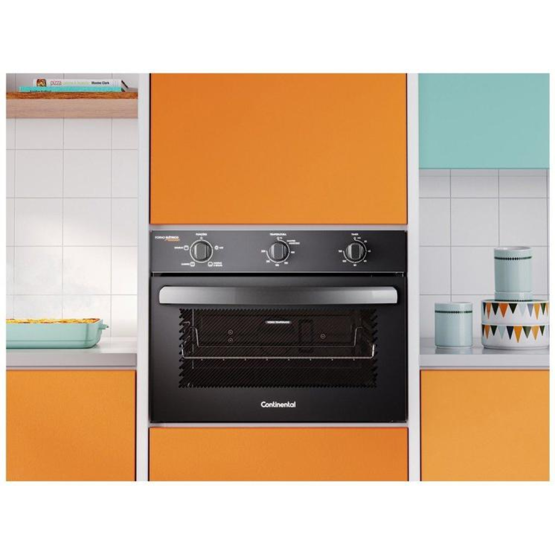 Forno de Embutir Elétrico Continental 50L com TOPLimpaFácil (OC4EM)