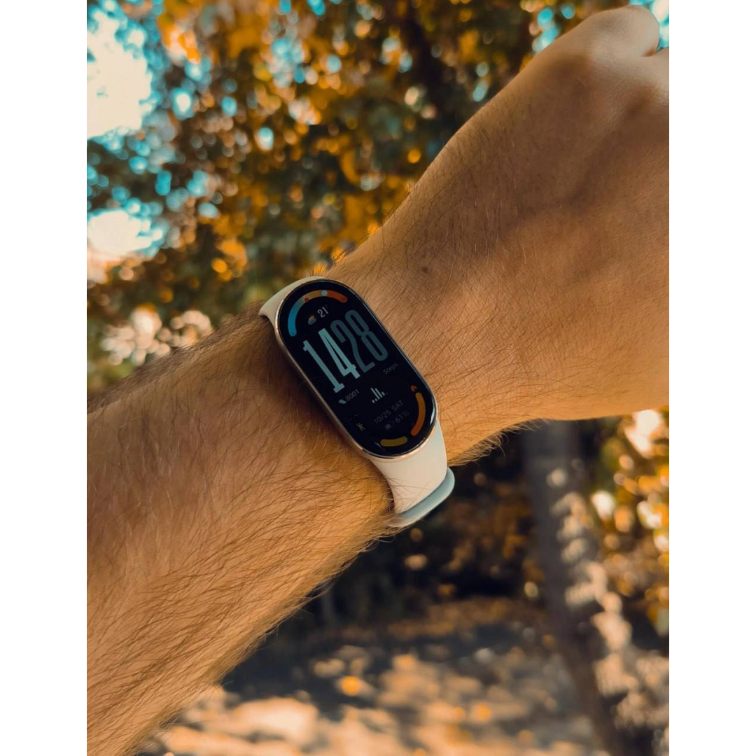 Relógio Xiaomi Mi Band 10 Global Caixa Prata/cinza Branco