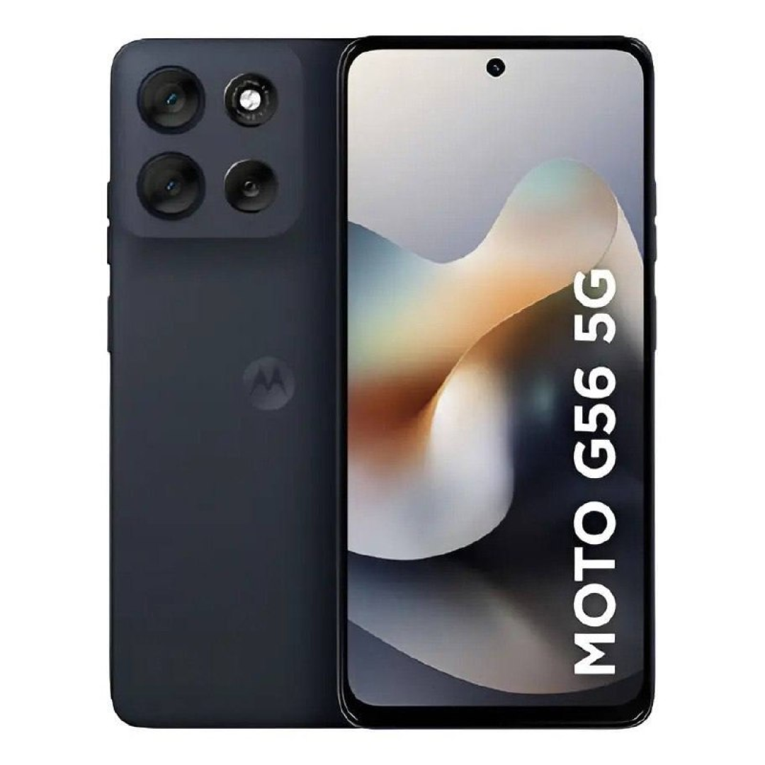 Smartphone Motorola Moto G56 5g 256gb 24gb 8gb Ram+16gb 50mp Grafite