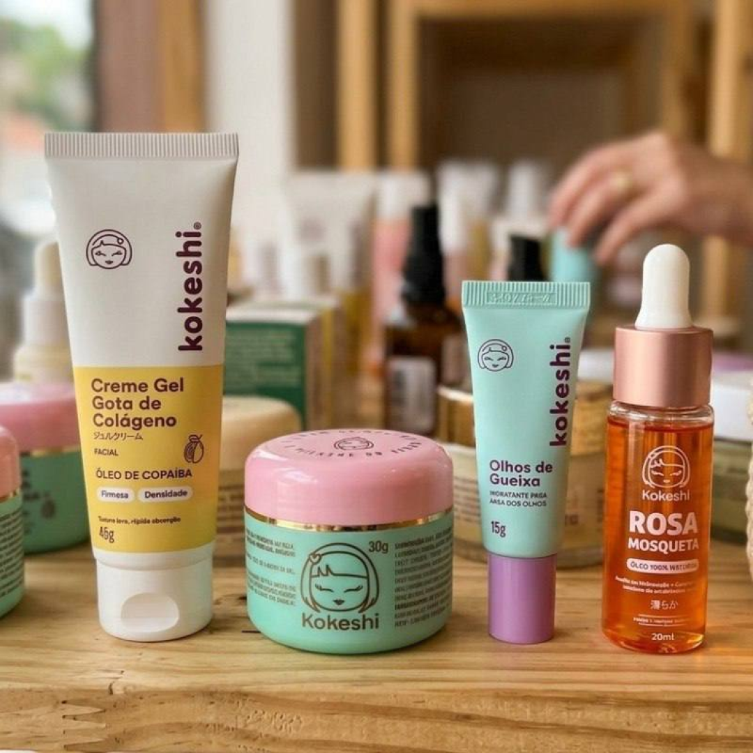 Kit Renovadores Gota De Colágeno E Rosa Mosqueta Kokeshi