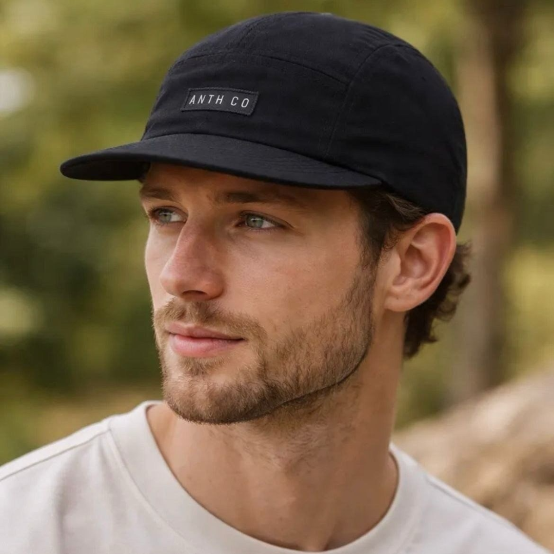Boné Anth Co Aba Reta Water Five Panel Strapback Impermeavel