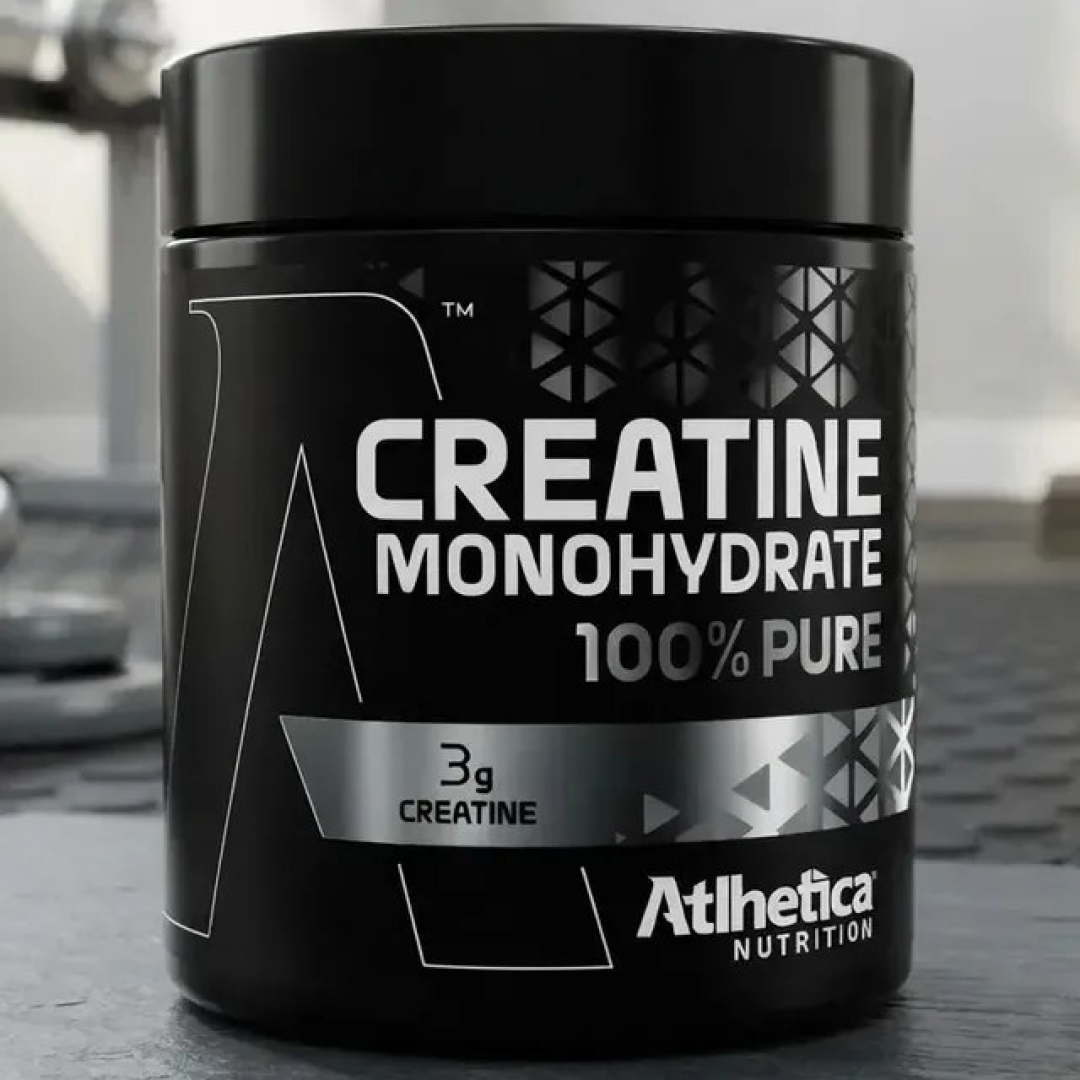 Creatina Atlhetica Nutrition 100% Pure em pó Sem sabor x 300g