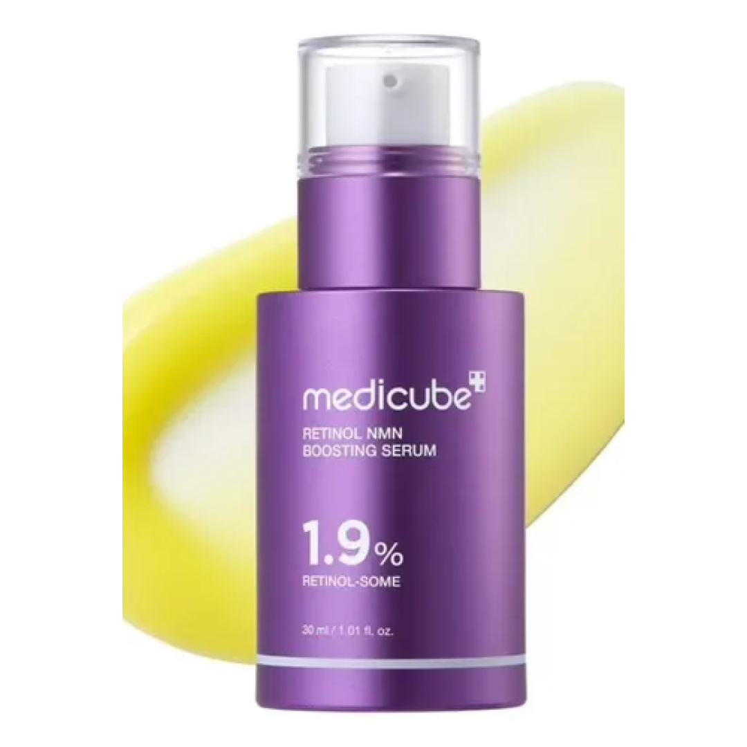 Medicube Retinol Nmn Boosting Serum 30 Ml Momento De Aplicação Noite Tipo De Pele Todo Tipo De Pele