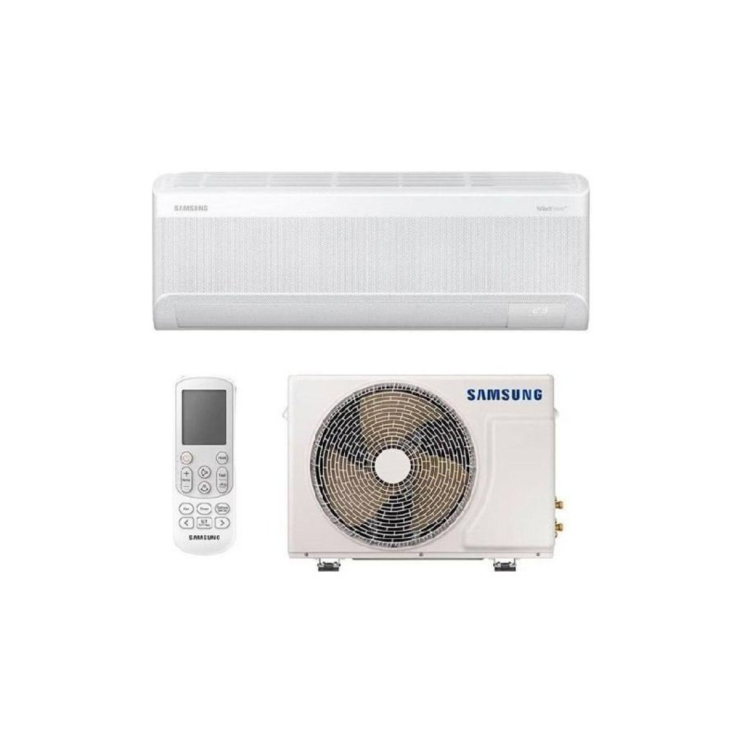 Ar-condicionado Split Inverter 9000 Btus Samsung Windfree Ai Wi-fi High Wall Só Frio Ar09dyfaawknaz/ar09dyfaawkxaz