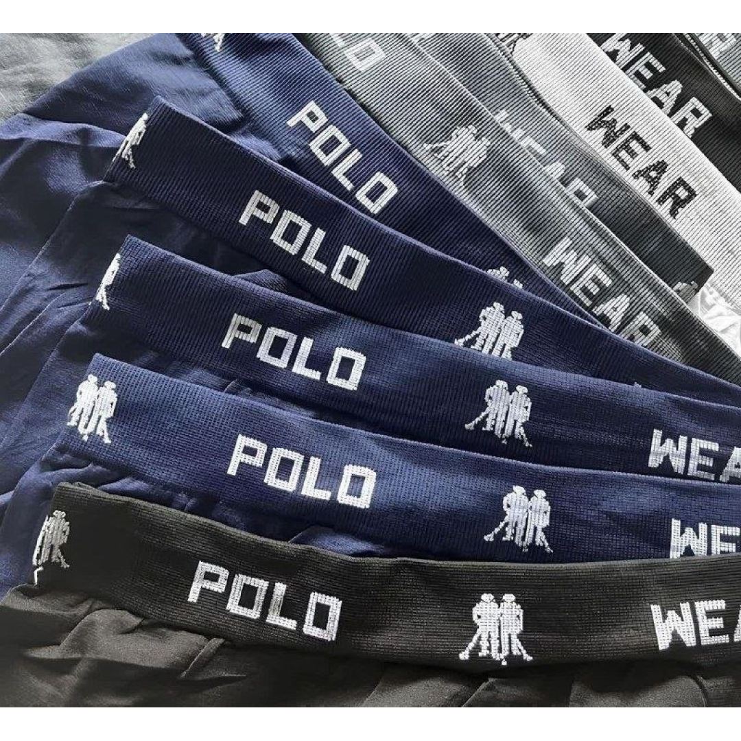 Kit 10 Cuecas Boxer Lisa Polo Wear