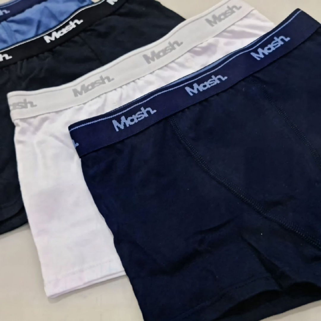 Kit com10 Cuecas Boxer Algodão Cotton Mash