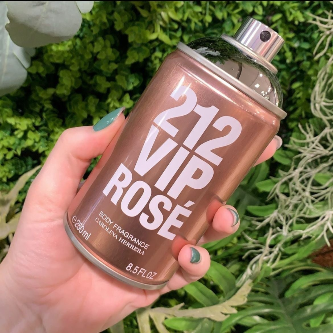 Body Spray Carolina Herrera 212 Vip Rosé 250ml
