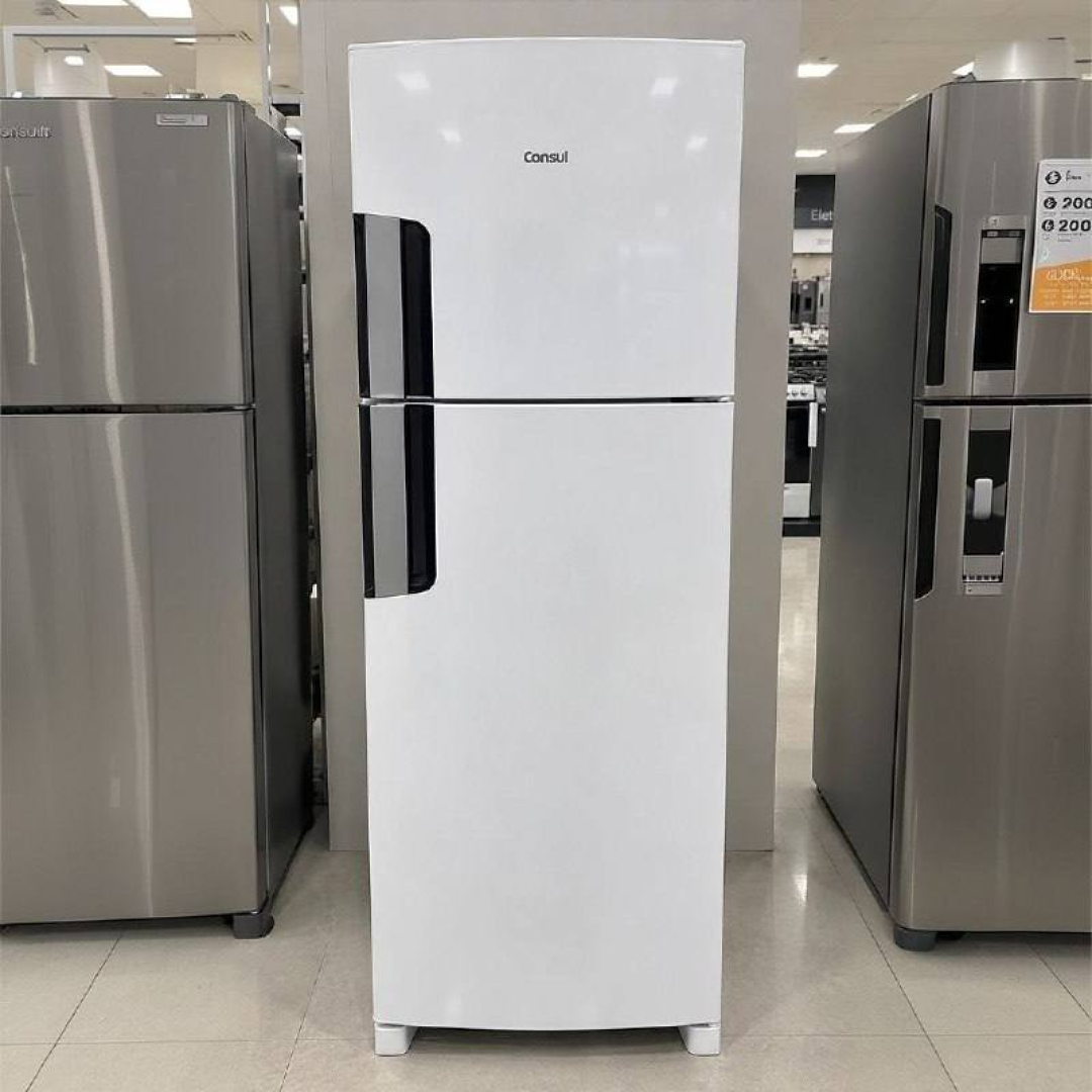 Geladeira Consul Frost Free 377 Litros Duplex Branca - CRM44MB