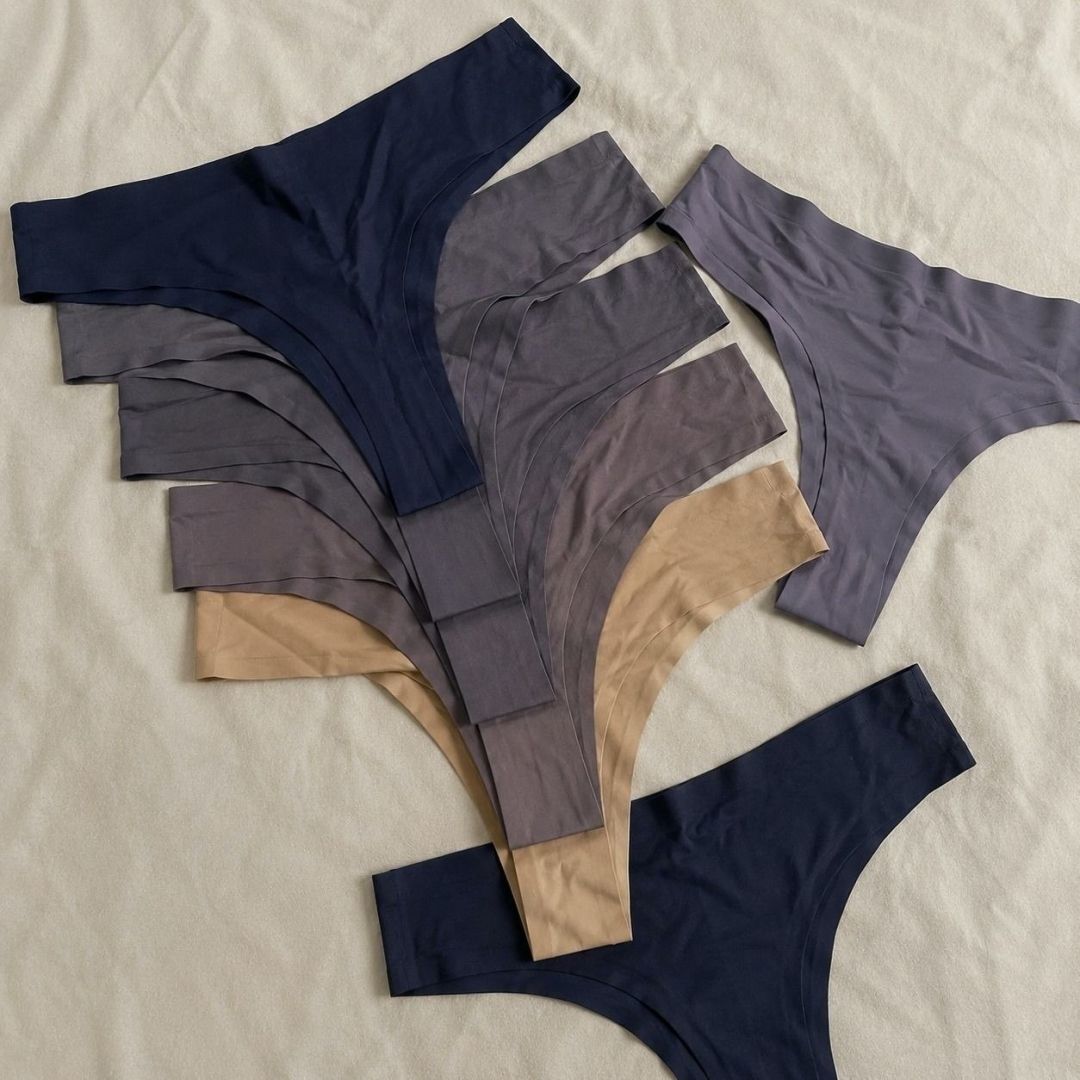 Kit com 7 Calcinhas sem Costura