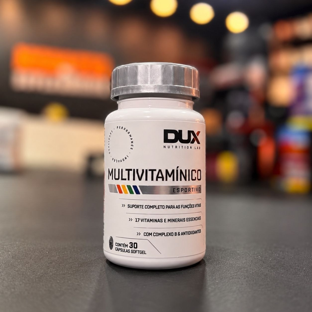 Multivitamínico Pote 30 Cápsulas Dux Nutrition