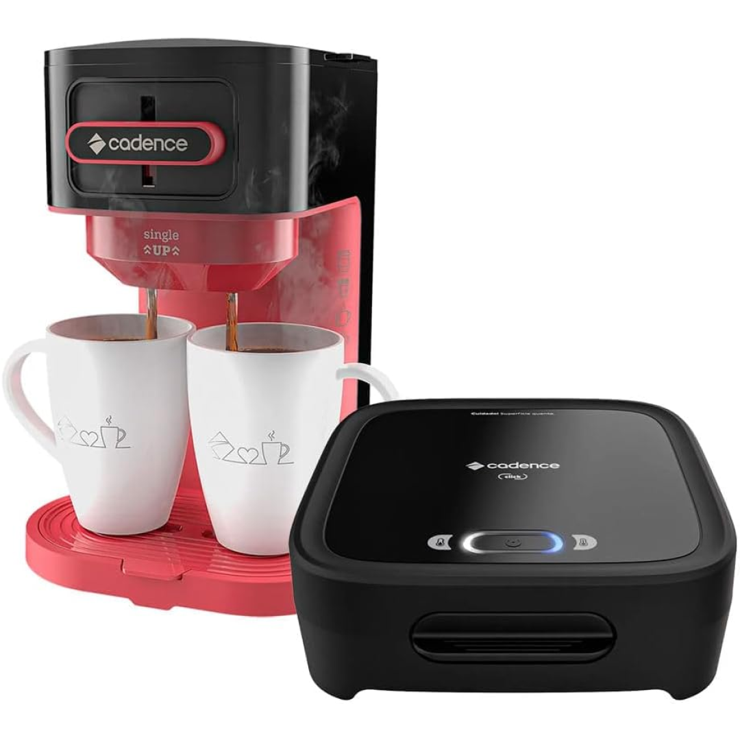 Cadence Kit Click Cadence - Sanduicheira e Cafeteira Single Up - 220V