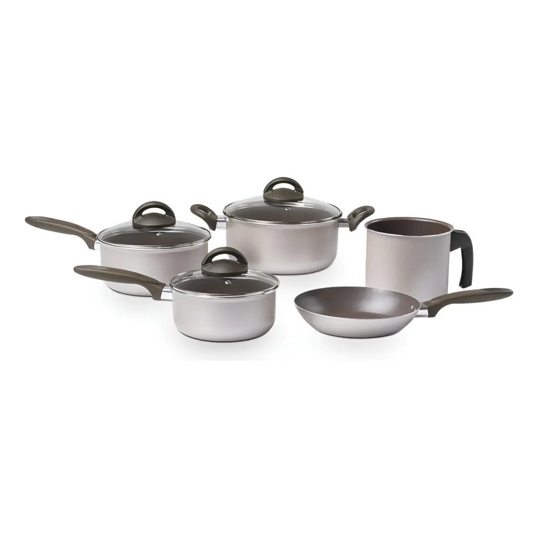 Conjunto De Panelas 5 Peças Nevada Chm Antiaderente Brinox