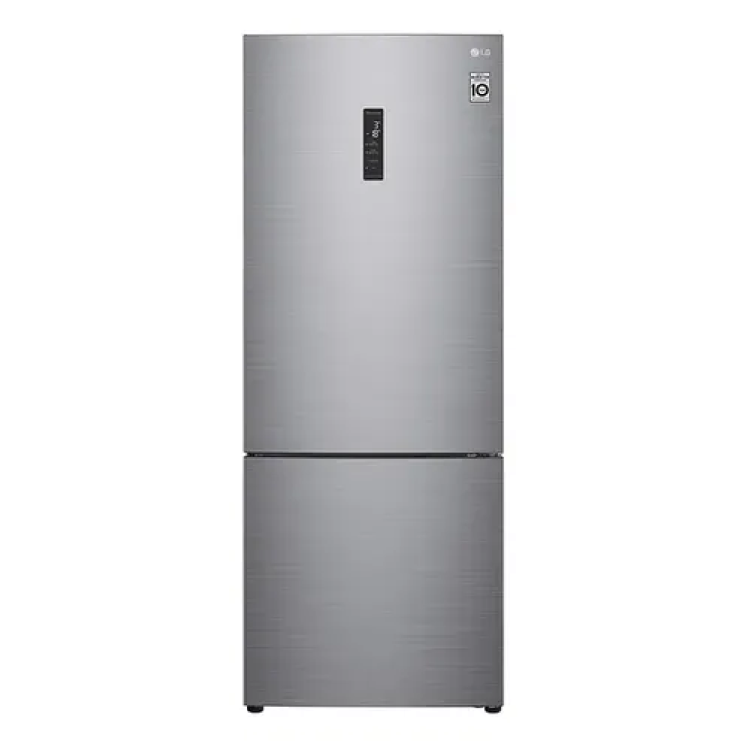 Geladeira Smart LG Frost Free Inverter 451L Inverse Cor Inox Look 127V