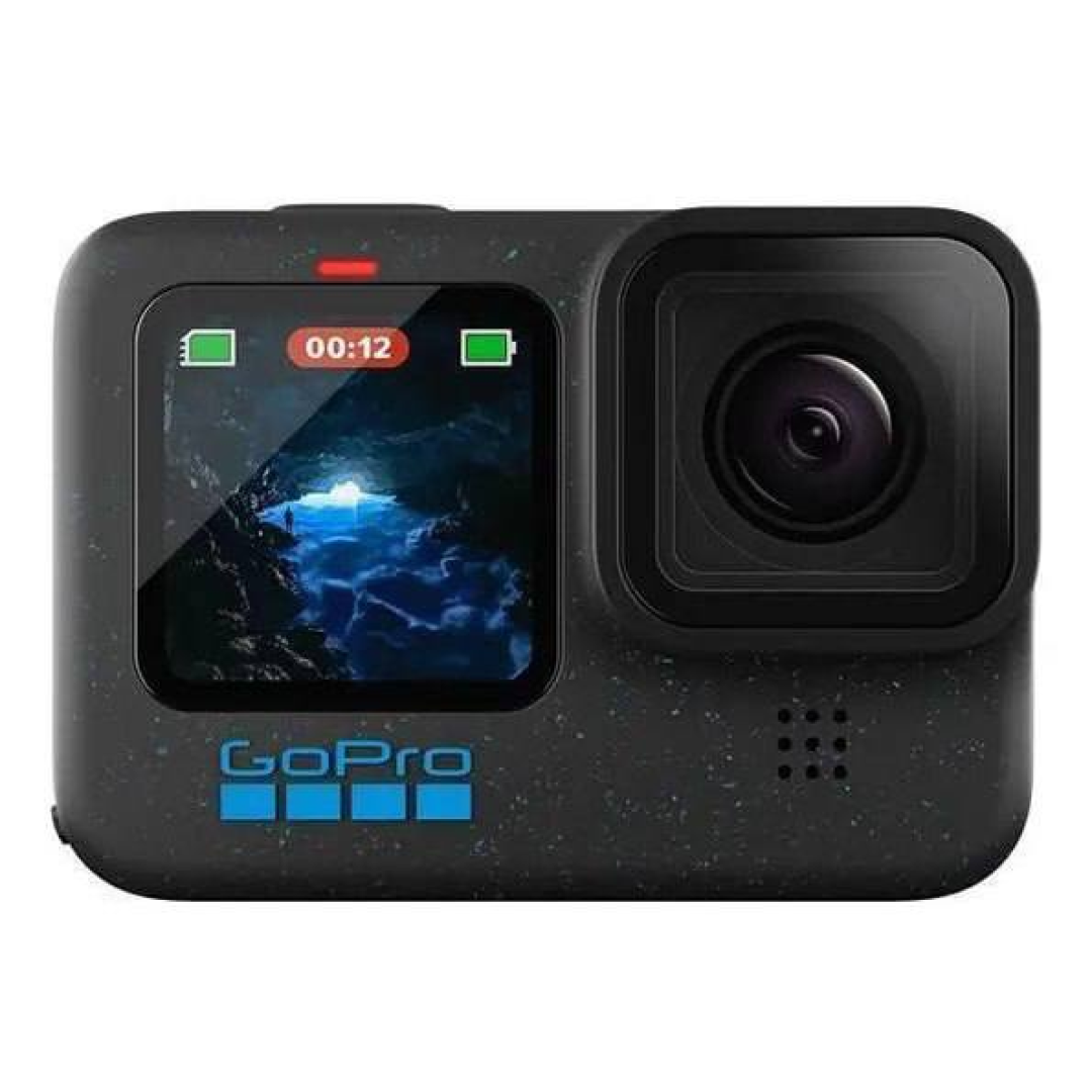 GoPro HERO12 Black - Câmera de ação 5.3k60, 27MP, à Prova d’água 10m, Preto
