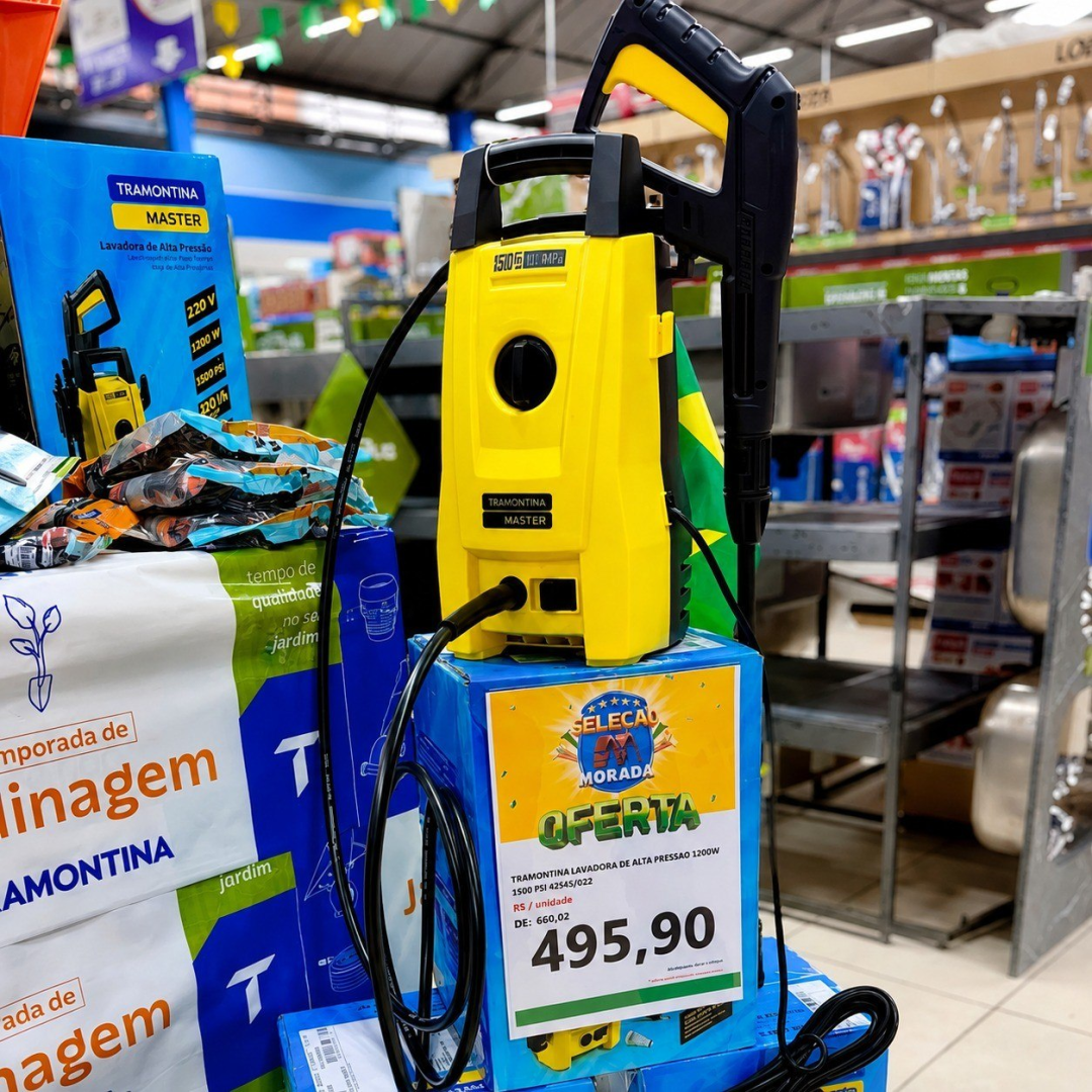 Lavadora de Alta Pressão Tramontina Master 1500psi 1200w