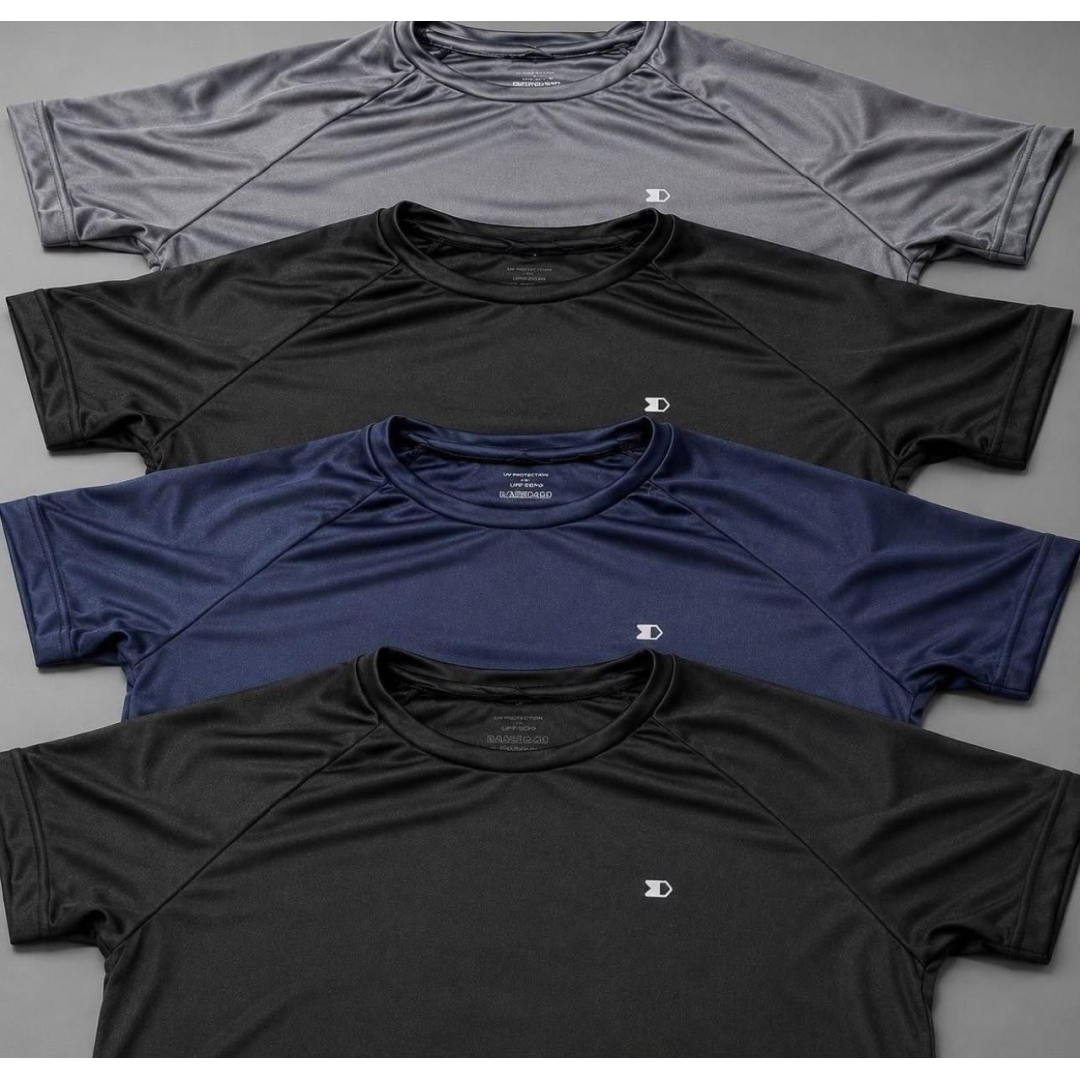 Kit com 8 Camisas Sandrini Dry Fit