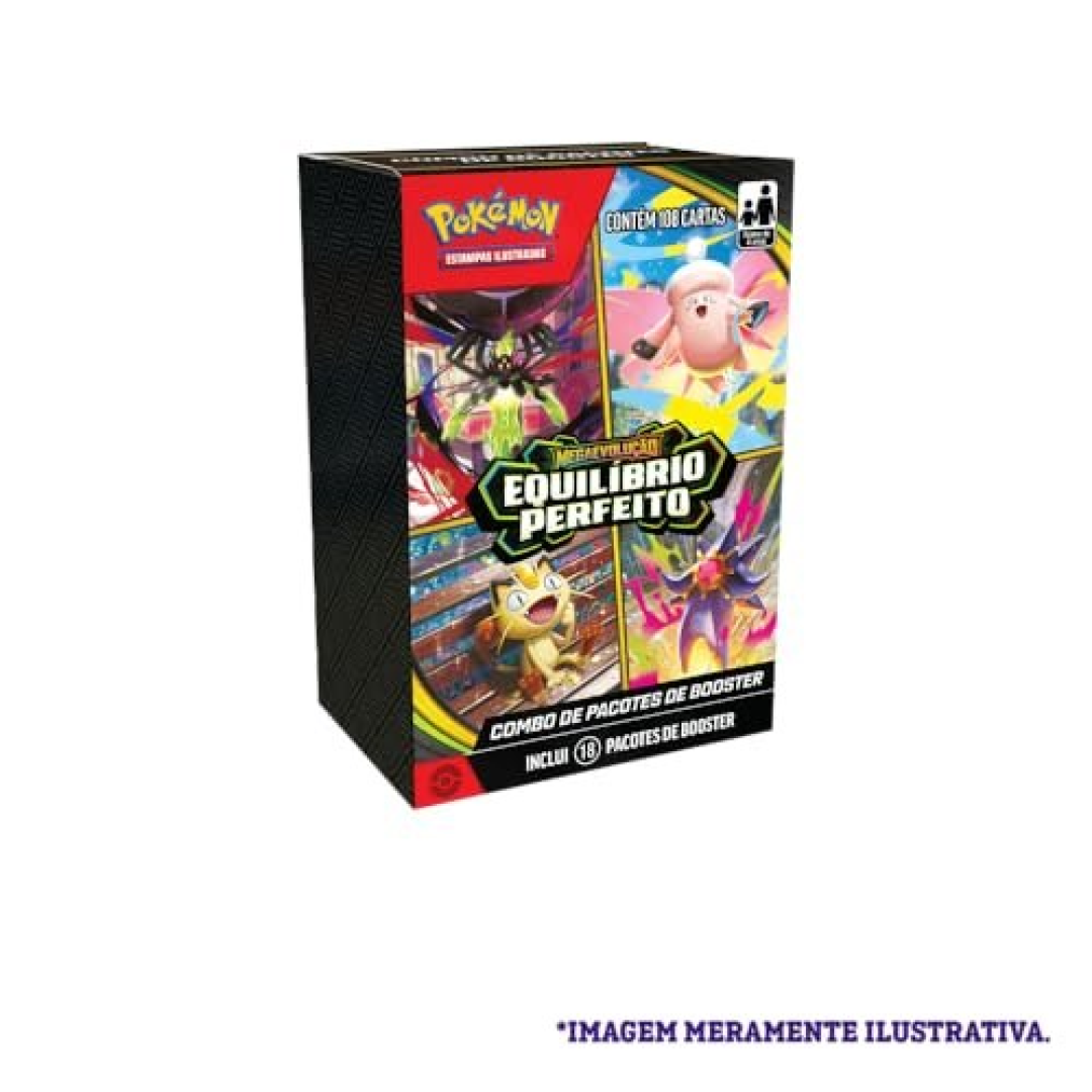 Pokémon Tcg: Mega Evolução Equilíbrio Perfeito Booster Bundle