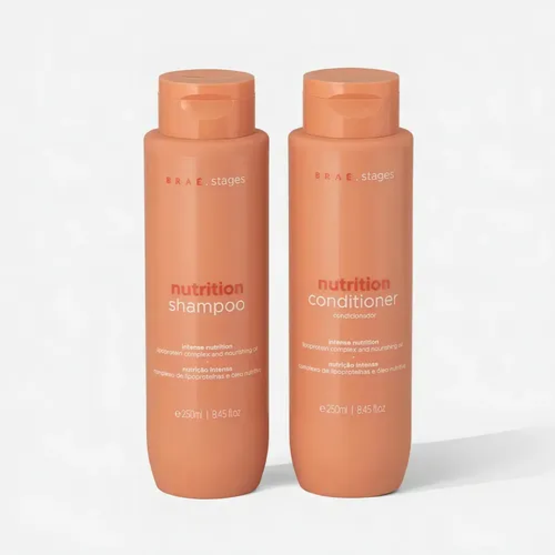 Kit Braé Stages Nutrition Shampoo + Condicionador 250ml
