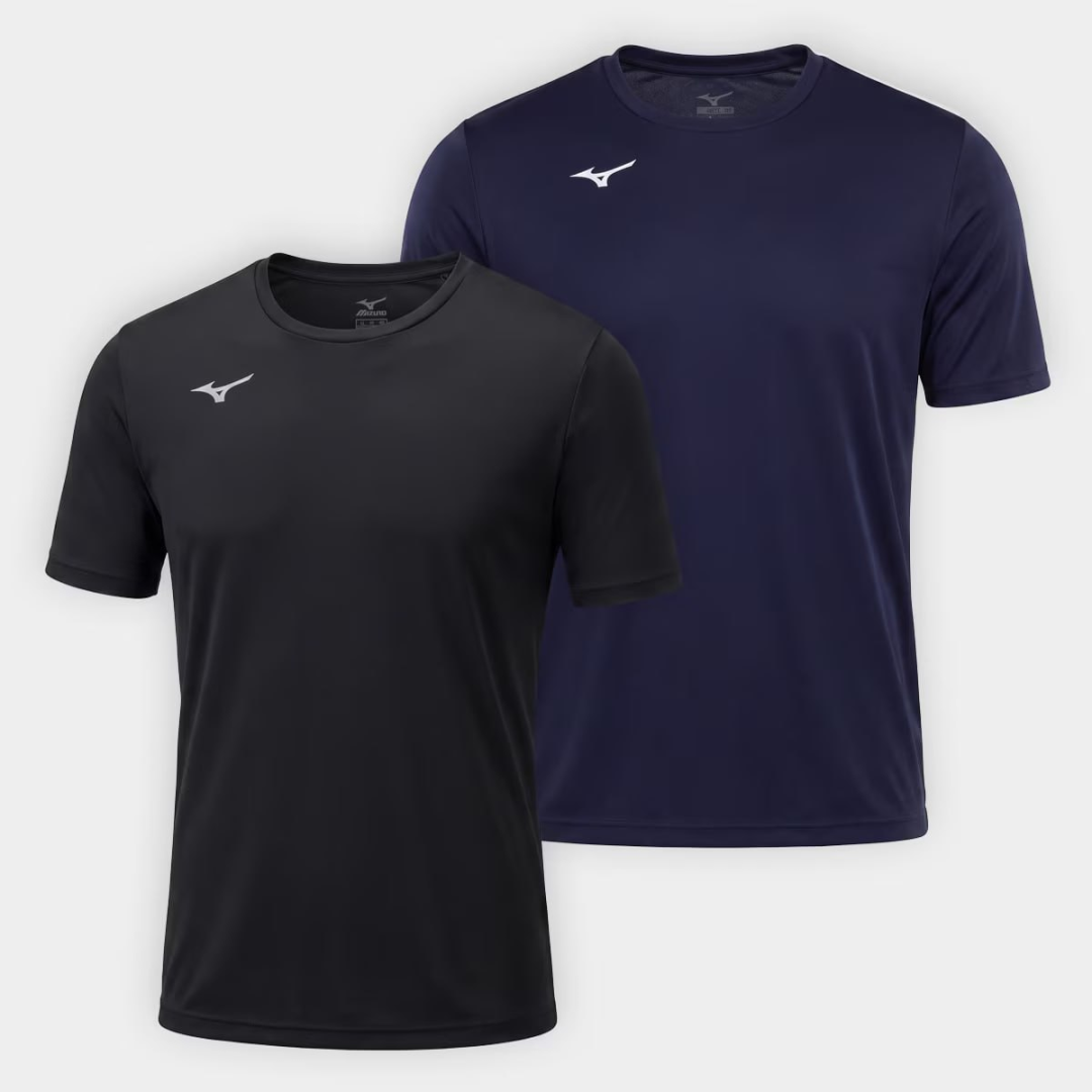 Kit Camiseta Mizuno Energy 2.0 C/2 Masculina