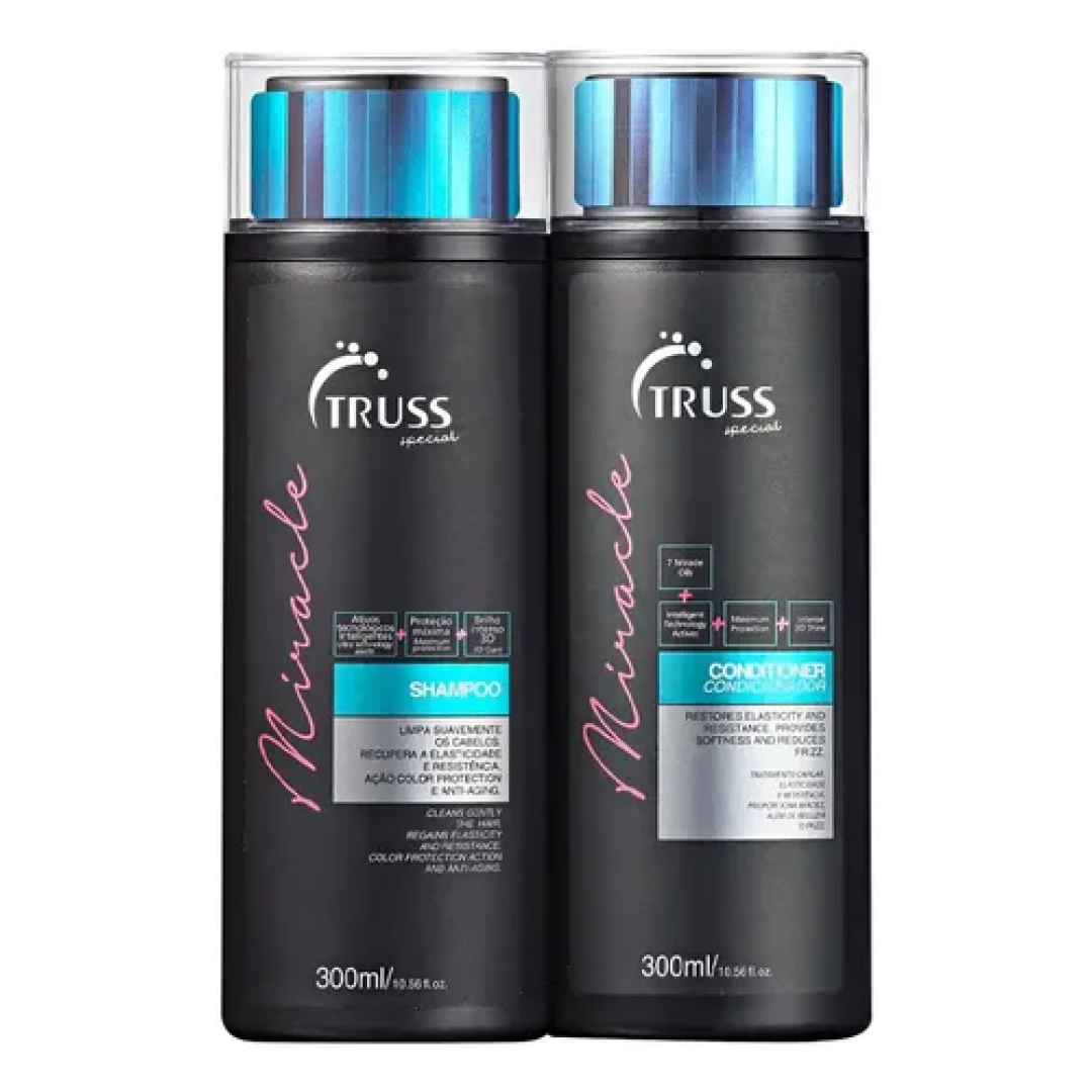 Kit Truss Miracle (Shampoo 300ml + Condicionador 300ml)