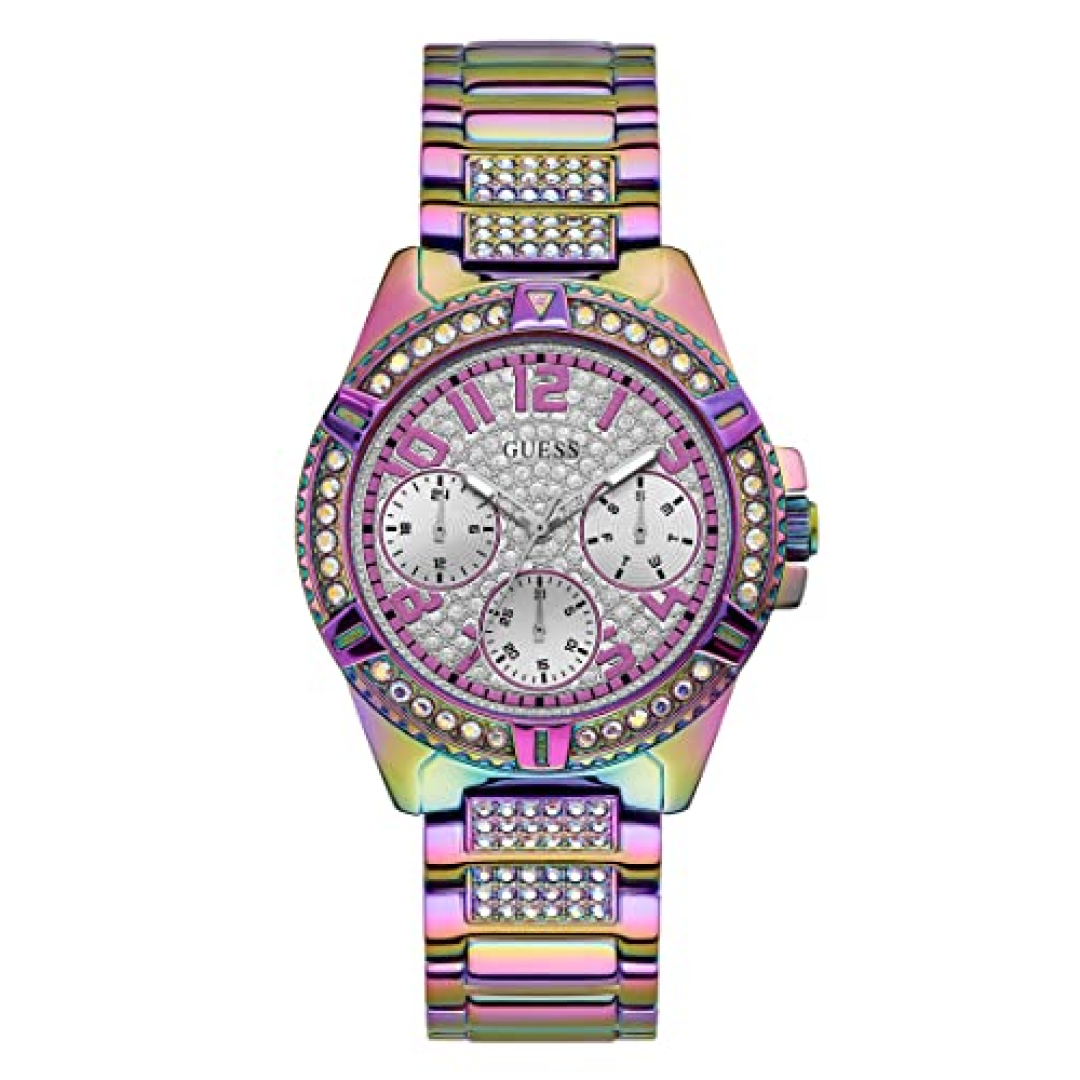 GUESS Relógio enfeitado com cristal de 40 mm
