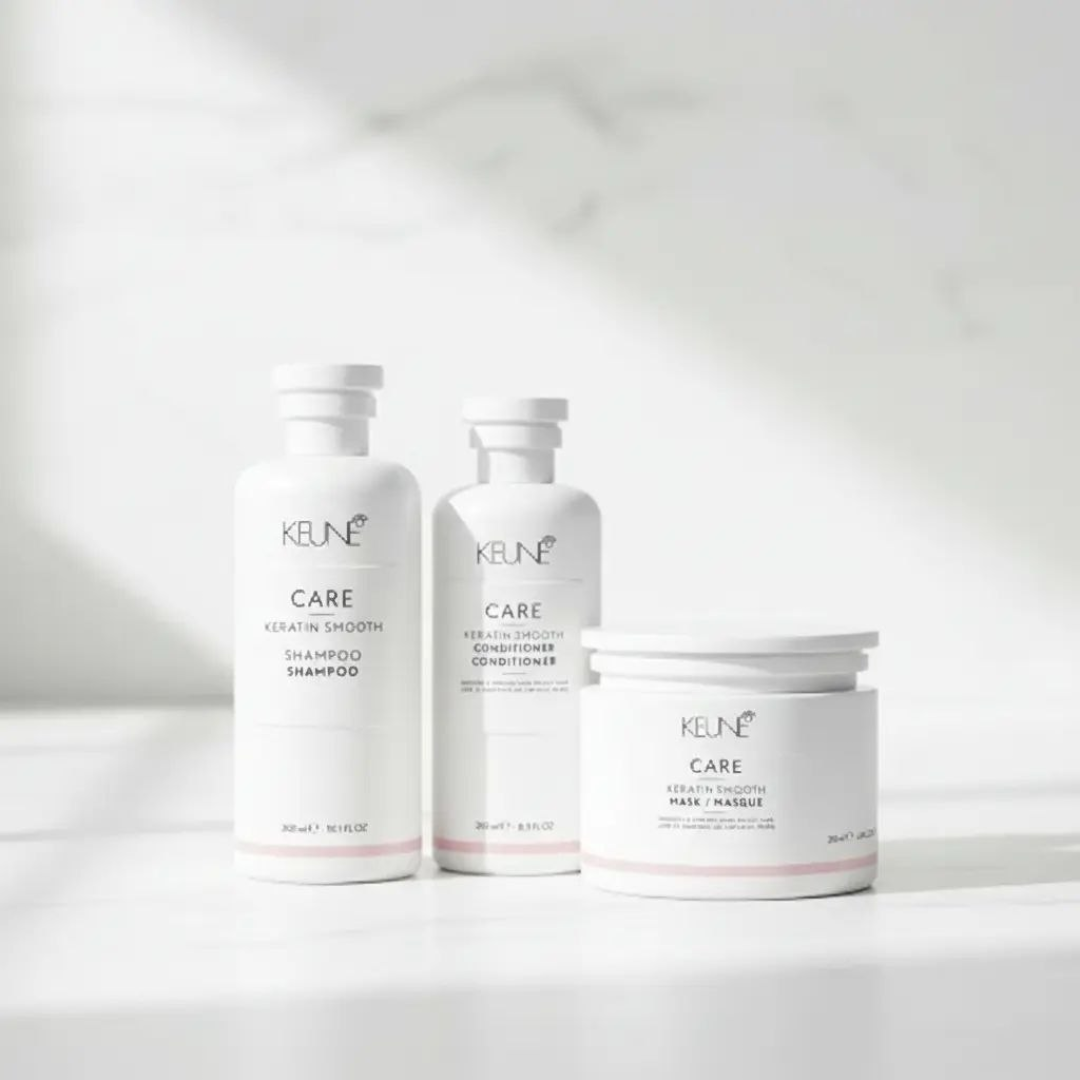 Kit Keune: Shampoo Reconstrução 300ml + Condicionador Reconstrução 250ml + Máscara 200ml