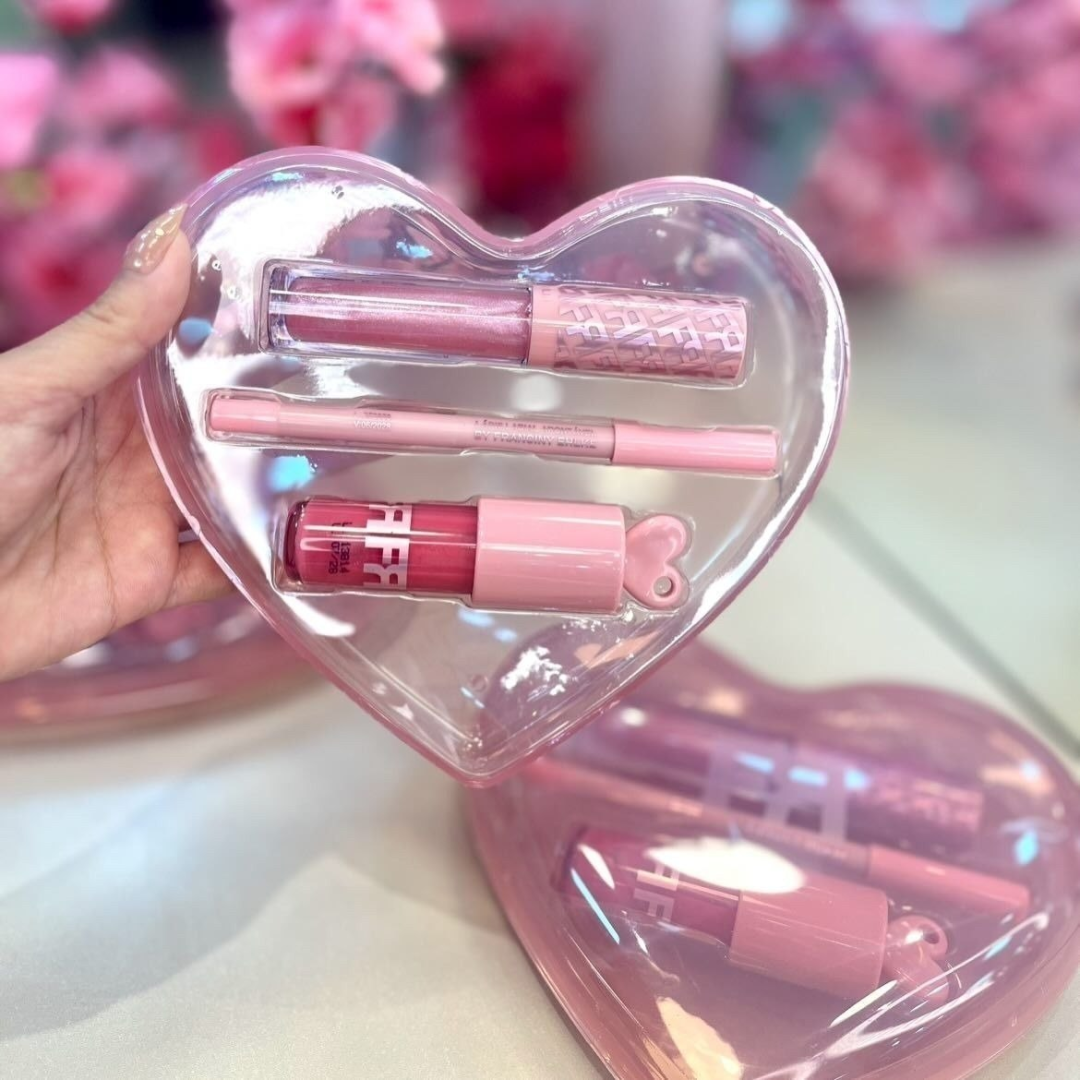 Kit Fran Lover Gloss Labial E Lápis Labial By Franciny Ehlke