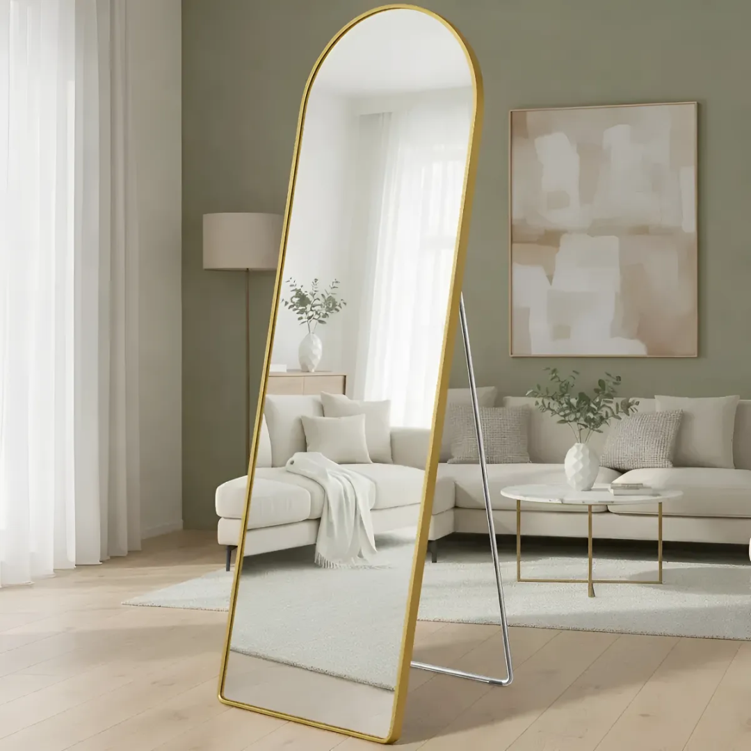 Espelho Corpo Inteiro 150cm X 50cm Elegante E Resistente