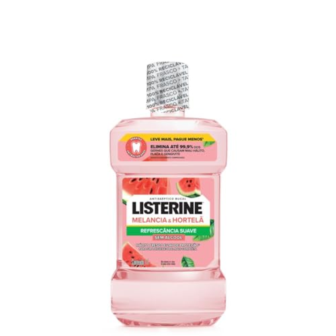 Listerine Enxaguante Bucal Melancia & Hortelã 1L
