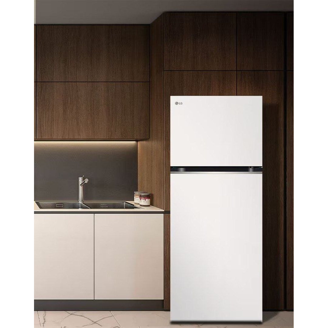 Geladeira Lg Frost Free Inverter 395l Duplex Cor Branca - 127v