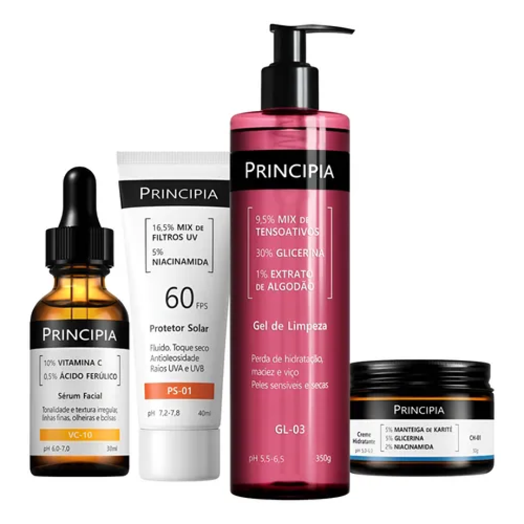 Kit Essencial Principia Peles Sensíveis