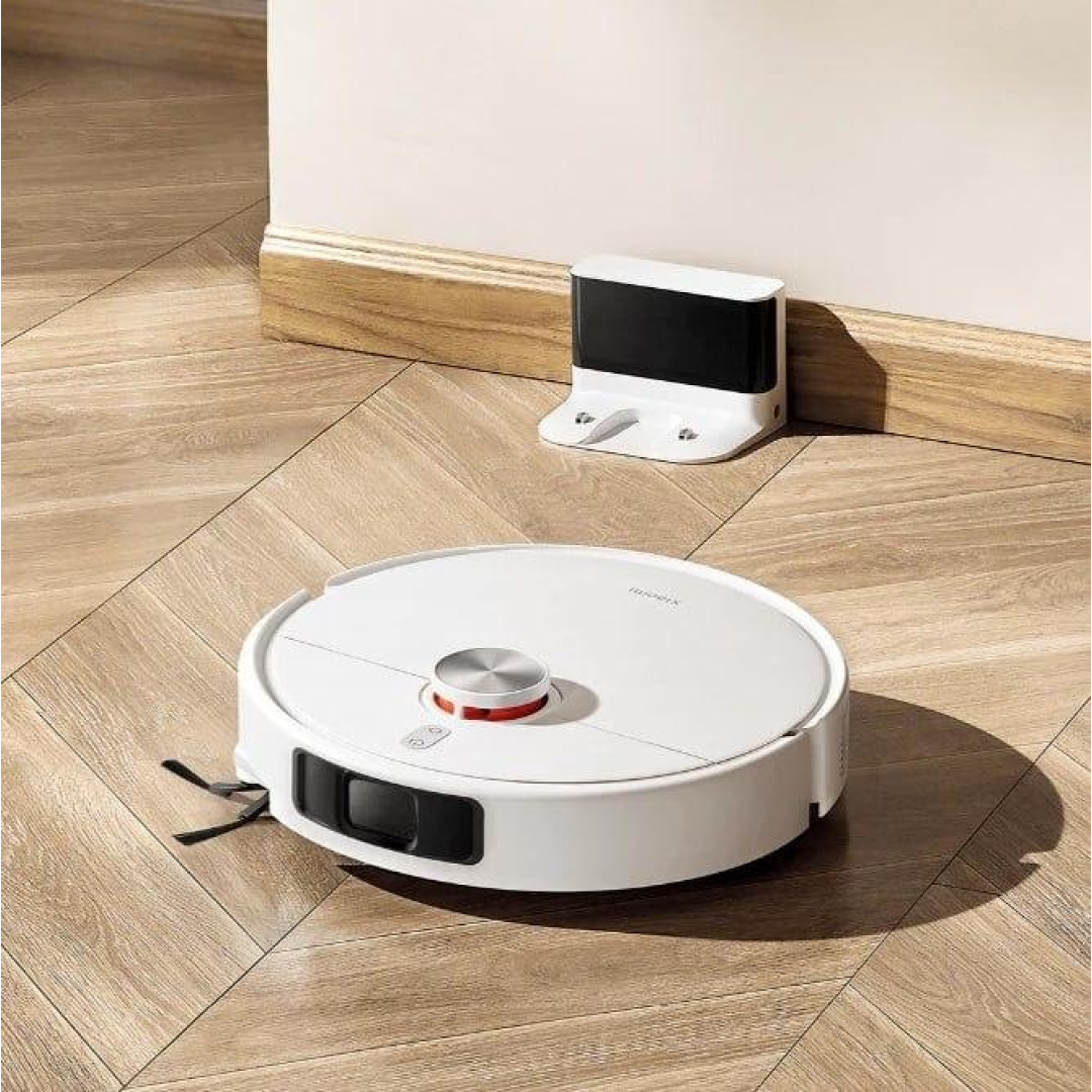 Robô Aspirador S40 Pro Branco Alexa E Google 127/220v Limpeza Automática