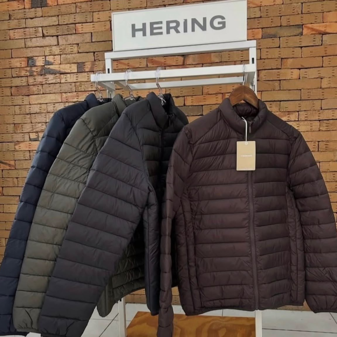 Jaqueta Puffer Matelassê + Saquinho Hering