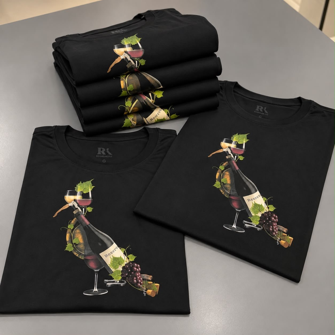 Camiseta Pica Pau Vinho Reserva (P e M)