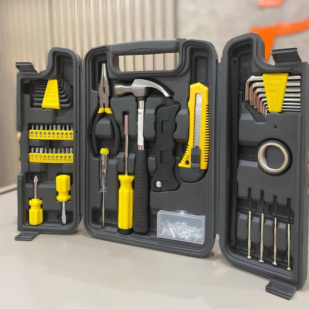 Kit Jogo de Ferramentas 200 Peças com Maleta Resistente - Titanium Platina